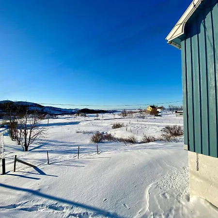 The Blue House In Lofoten Alstad (Nordland)
