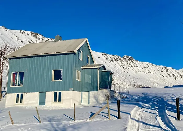 Сasa de vacaciones The Blue House In Lofoten Alstad (Nordland)